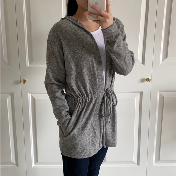 MELLOW - Heather Grey Hoodie - Picture 3 of 8